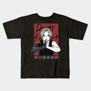 Edward Elric Kids T-Shirt